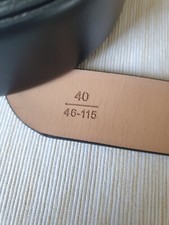 Herren Gürtel Giorgio Armani, schwarz 120 / 3 cm nicht getragen, sehr elegant