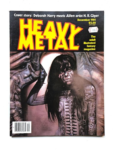 Comic magazin heavy metal - magazin,