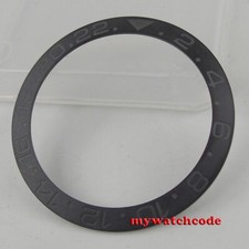 gebürstete schwarze Keramik