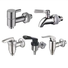 Edelstahl Bierhahn für Getränkespender – Zapfhahn Bierzapfen – NEU