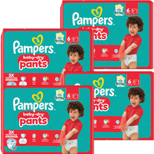 Pampers Baby Dry Pants Gr.6 13-19kg 80 Stk 12h Trocken OEKO-TEX Vorteilspack