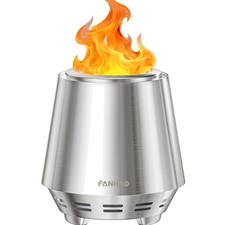 Feuerschale, Feuerkorb, Edelstahl, Rauchfrei, tragbar, Outdoor, Camping, Balk...