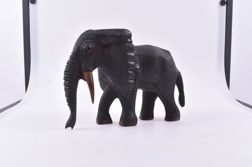 Elefant holzfigur skulptur - elefant,
