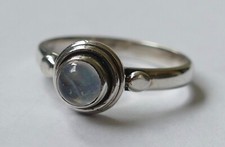 Ring Mondstein - Cabochon 925