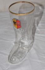 Alter WESER PILS GLAS STIEFEL