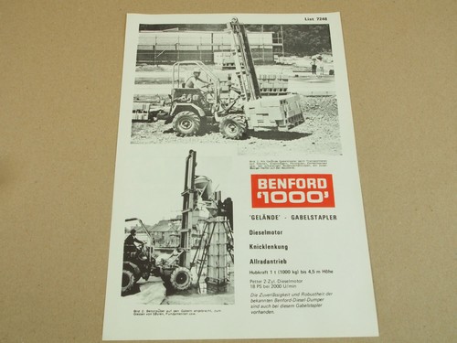 Prospekt benford 1000 gelände - 1000,