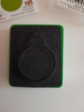 Sizzix Die/Stanze "Weihnachtskugel", gebraucht