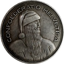 Schweizer 5-Franken-Münze