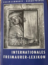 Internationales Freimaurerlexikon Lennhoff /  Posner ***NEUWERTIG***
