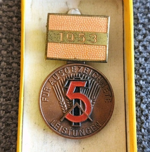 Auszeichnung ddr medaille - auszeichnung, ddr: