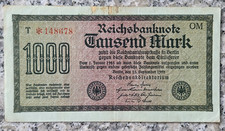 Deutsches Reich Reichsbanknote