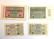 1923 Geldscheine Papiergeld