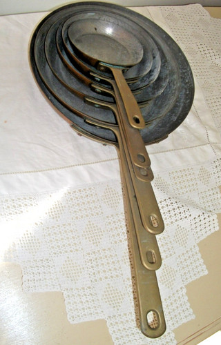 Vintage graduierte kupfer - x,
