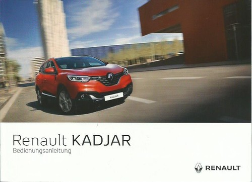 Renault kadjar owners manual - kadjar,