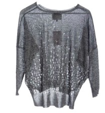 Pepe-Jeans-London Boyfriend Pullover in Gr.M grau/silber 