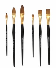 Aquarellpinsel aus echtem