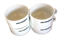 4 MITROPA Tassen Made GDR - schöne große Suppen-Tassen Durchm. 9,5cm. 1,5,6,10