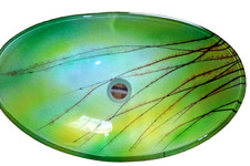 Glaswaschbecken, mit