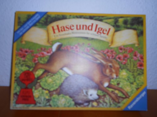 Spiel hase und igel mit - ,