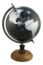 Globus schwarz - globus,,