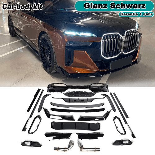 Glanz frontlippe spoiler - glanz,