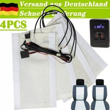 4PCS Sitzheizung Auto Carbon