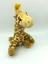 Giraffe Plüsch 18cm Hellbraun