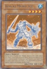 YuGiOh Koa'ki Meiru Ice RGBT-EN025 Rare Englisch Excellent 1st