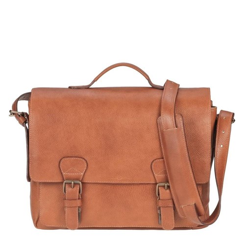 Aktentasche leder fächer - leder,