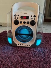 AUNA Lautsprecher CD Karaoke Soundsystem 2 Mikrofone KARA Liquida + Anleitung