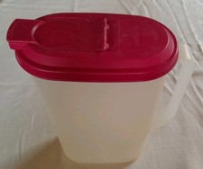 Tupperware Saftkanne Milchkanne Mundschenk Wasserkrug kanne rot