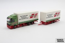 Herpa MB Actros MP1 L Jumbo-Wechselbrücken-Hängerzug "Wandt" 1:87 /H25532