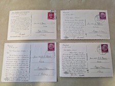 4 Ansichtskarten Ostsee 1930er Jahre