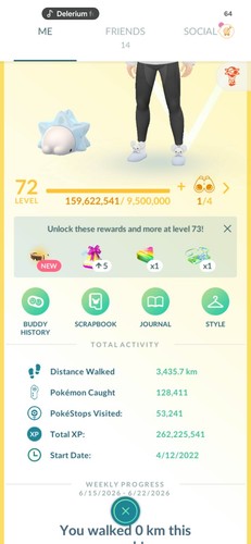 Pokémon account level 72 - pokémon,