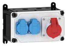 CEE Wandverteiler IP44,1x 16A