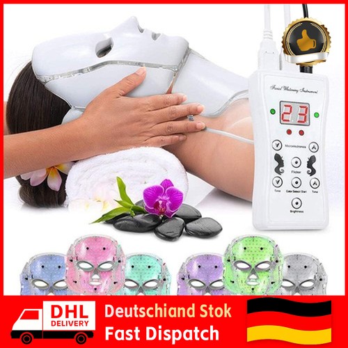 Farben led gesichtsmaske - 7-farben, led-gesichtsmaske
