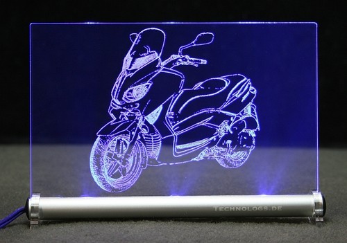 Led leuchtschild graviert - led-leuchtschild, ist