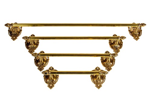 Handtuchhalter gold messing - handtuchhalter,
