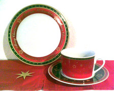 ?Weihnachts- / Kaffeeservice *Frohe Botschaft* - Flirt by R&B - 4 Personen?? 