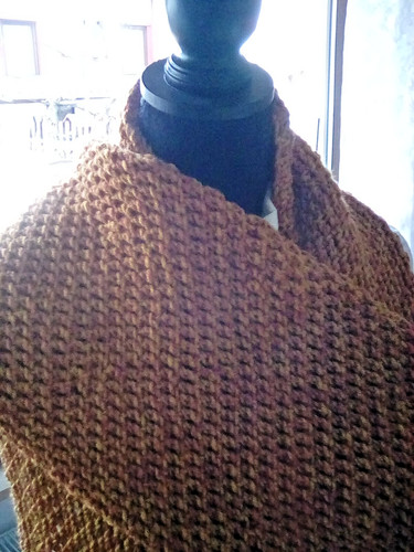 Handarbeit gestrickter schal - gestrickter,