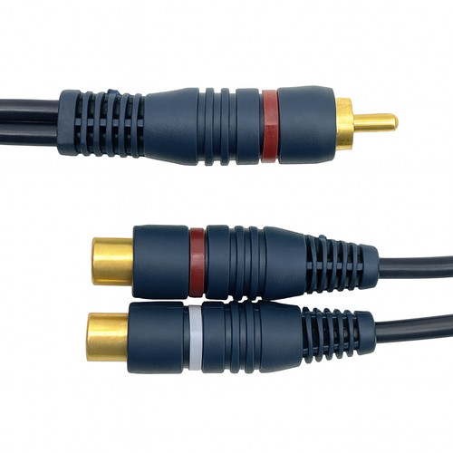 Adapter cinch splitter kabel - adapter,