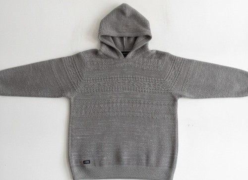 Saltrock grau strick hoodie - saltrock,