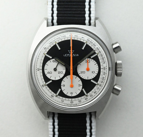 Lemania chronograph ref - lemania, chronograph,