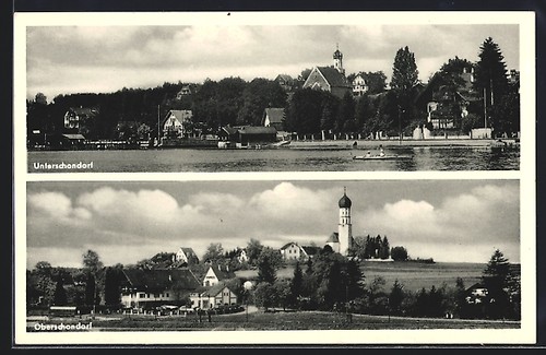 Unterschondorf uferpartie mit - unterschondorf,,