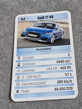 Audi TT RS - Einzelkarte -