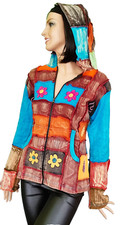 Gugel Zipfeljacke Goa Ethno