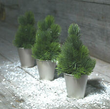 MINI-TANNENBAUM IM TOPF  Adventsdekoration,Weihnachtsdekoration, Tischdekoration