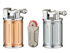 WinJet Premium Feuerzeug edel Tischfeuerzeug Gasfeuerzeug Softflamme Stein