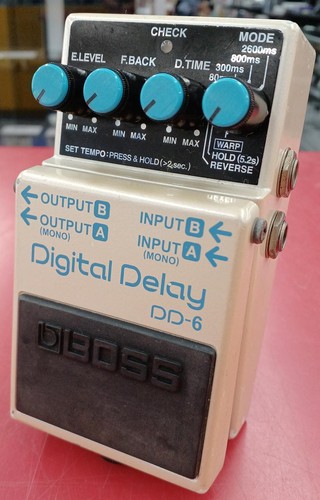 Boss digital delay pedal - dd-6,