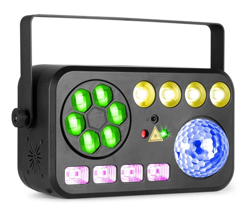 Beamz shimmer4 dmx in 1 - dmx, 6-in-1